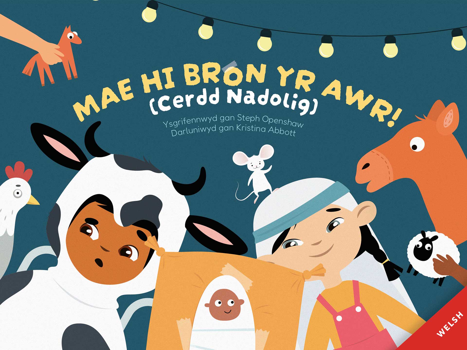 Mae hi bron yr awr! - Welsh It's Nearly Time (A Christmas Rhyme)