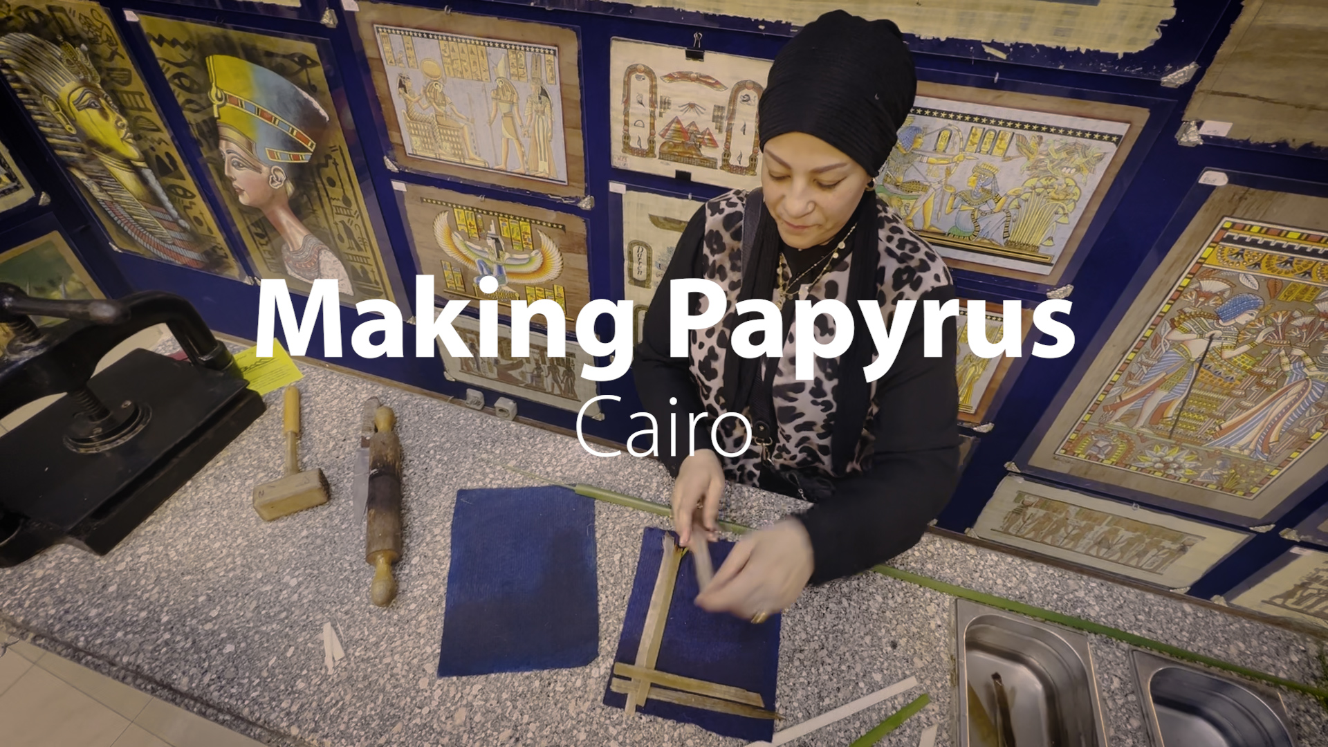 Making papyrus | Egypt Series (Part 1) – 08
