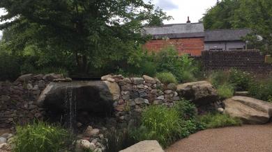 Psalm 23 Garden opens to public at hospice