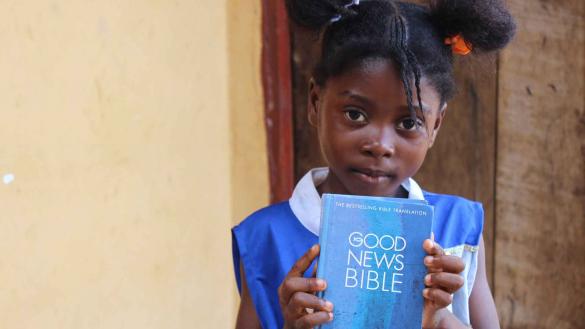 You'll be helping to translate, print and bring the Bible to someone new every month