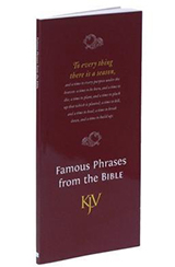 Famous Phrases from the Bible (KJV)