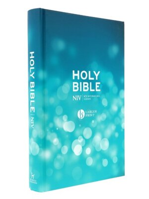 NIV Popular Bible Hardback Blue
