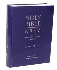 New Revised Standard Version (NRSV) Large Print Catholic Holy Bible